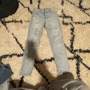 american eagle mom jeans